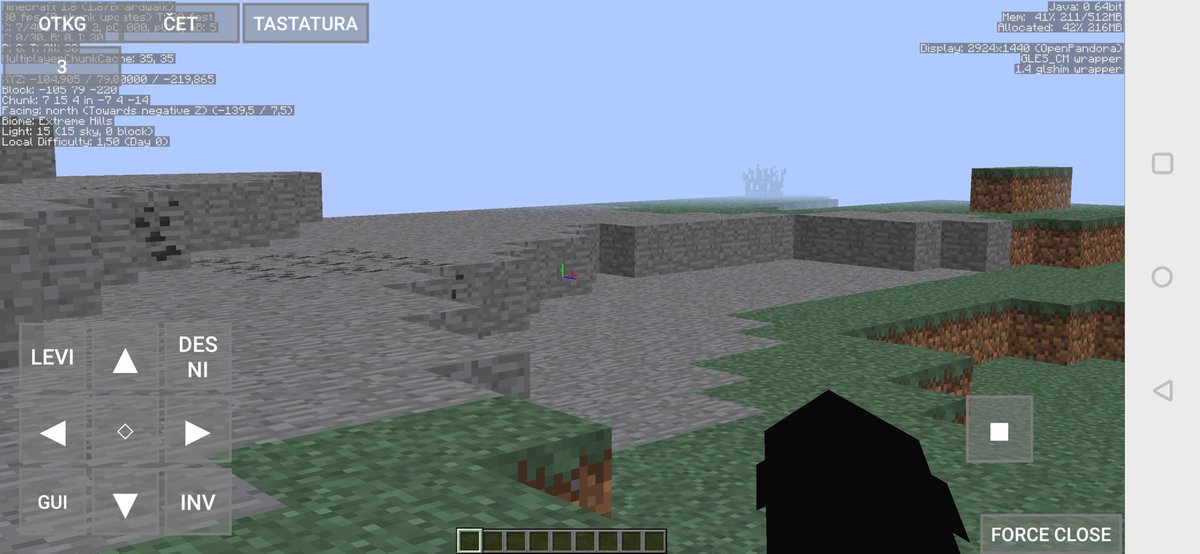 A6d Playing Minecraft Java On My Phone In 4k 30 Fps
