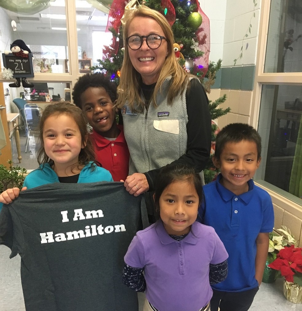 hamcoschools's tweet photo. Today #IAmHamilton spotlights Cathy Jennings, the coordinator of school health for Hamilton County Schools.  The Jennings nomination lauded her work, helping schools get walking tracks as well as her work to secure pajamas for children to wear to school on PJ Polar Express Day. https://t.co/wrMagODwkX