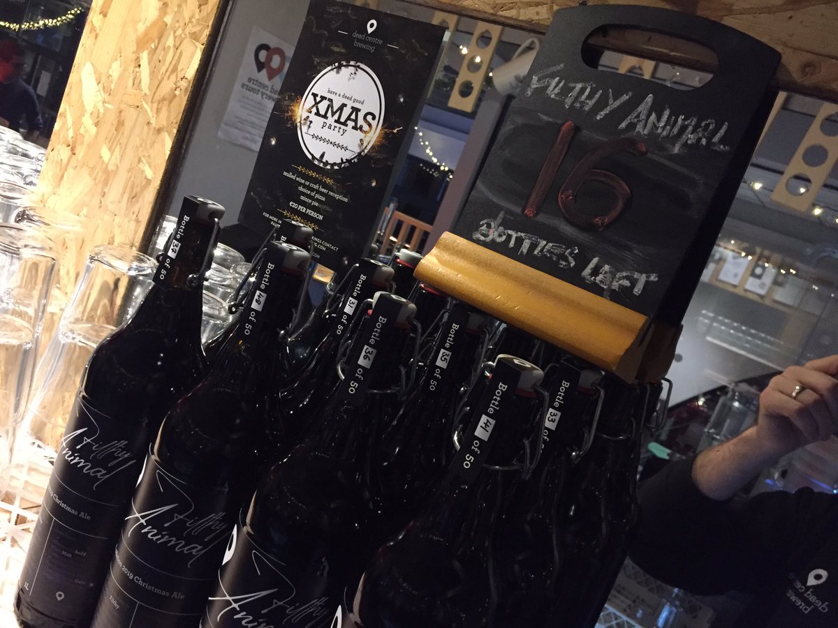 DeadCentreBrew's tweet image. Holy gold rush batman! 16 bottles left in stock! #FilthyAnimal