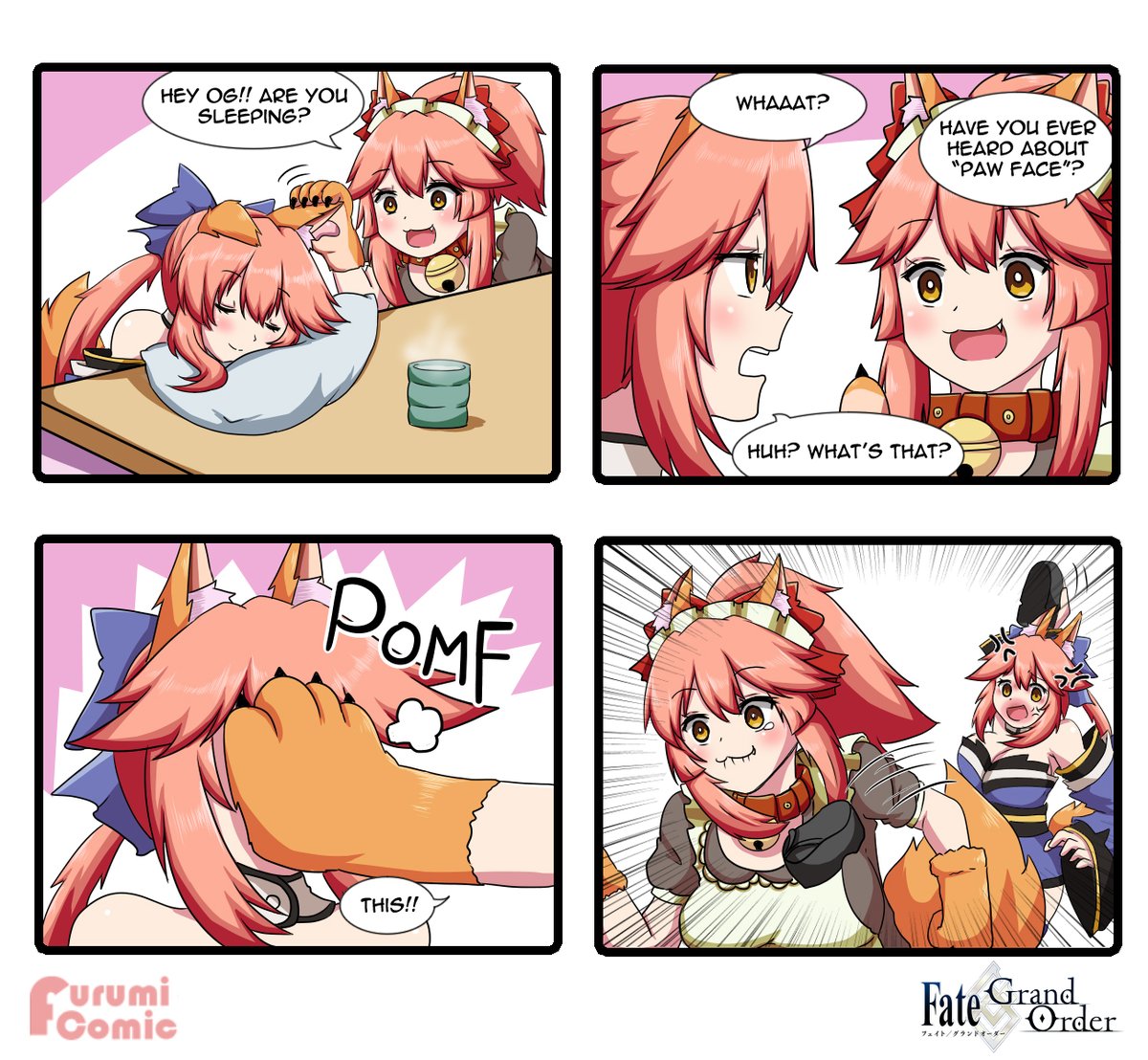 An OG's Paw Face.
#タマモキャット #キャス狐 #玉藻の前 #FateGO #FGO 