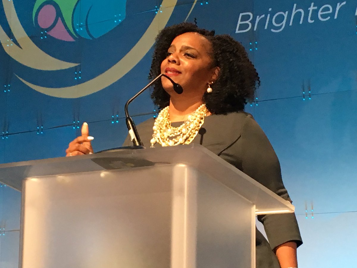 OSSEDC's tweet photo. National trainer with the Devereux Center for Resilient Children Dr. Nefertiti Poyner tells DC’s ECE workforce to ignite their passion. #BrighterFuturesDC #DCEarlyChildhood https://t.co/C21mAqdh3c