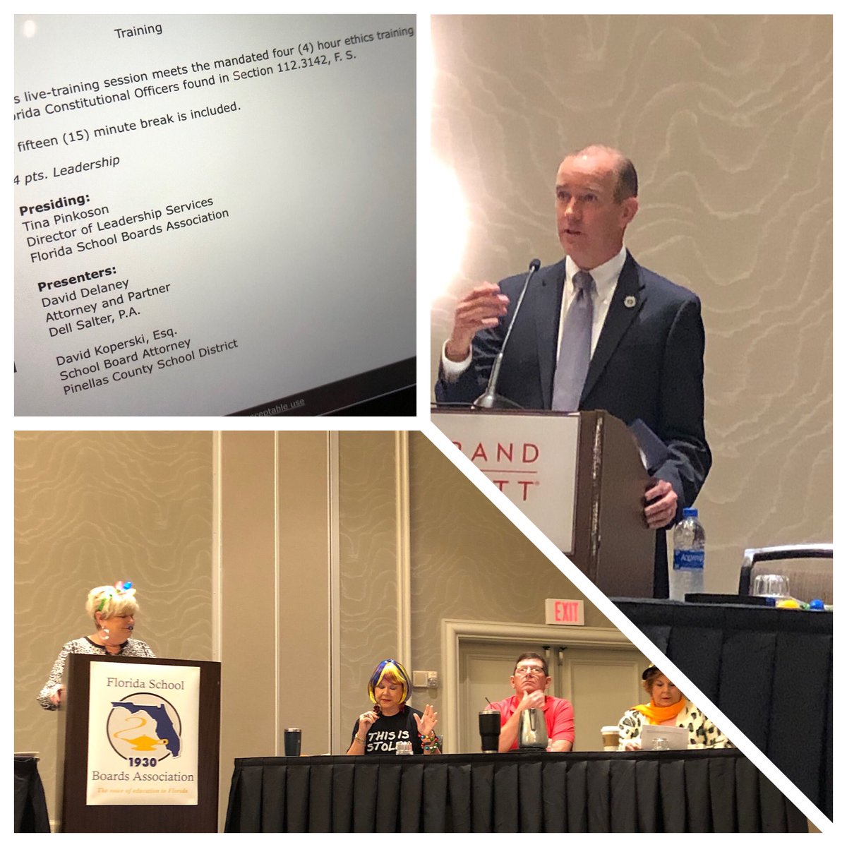 Thomas Kennedy (@thomaskennedyfl) on Twitter photo In our annual ethics training for Florida Constitutional Officers as required in law. Thank you to FSBA; Tina Pinkoson, Director of Leadership Services and her team; David Koperski, Esq., and David Delaney, Esq. for another informative and humorous training. <a href="/FLSchoolBoards/">FLSchoolBoardsAssoc</a> In our annual ethics training for Florida Constitutional Officers as required in law. Thank you to FSBA; Tina Pinkoson, Director of Leadership Services and her team; David Koperski, Esq., and David Delaney, Esq. for another informative and humorous training. <a href="/FLSchoolBoards/">FLSchoolBoardsAssoc</a>