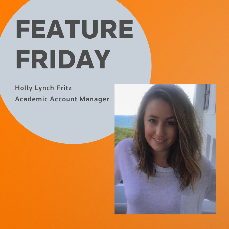 TRLawSchool's tweet photo. It's #FeatureFriday! Meet @Hollylegal. Holly has been with Thomson Reuters for 2 years and started as a student rep. If you see Holly around campus, make sure to say "hi!" https://t.co/s108GlZzhe