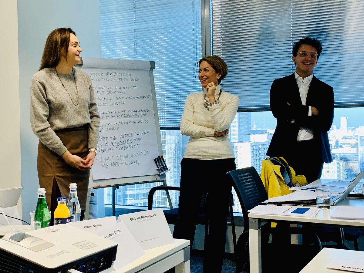 EBRD Google gender event in Warsaw Poland