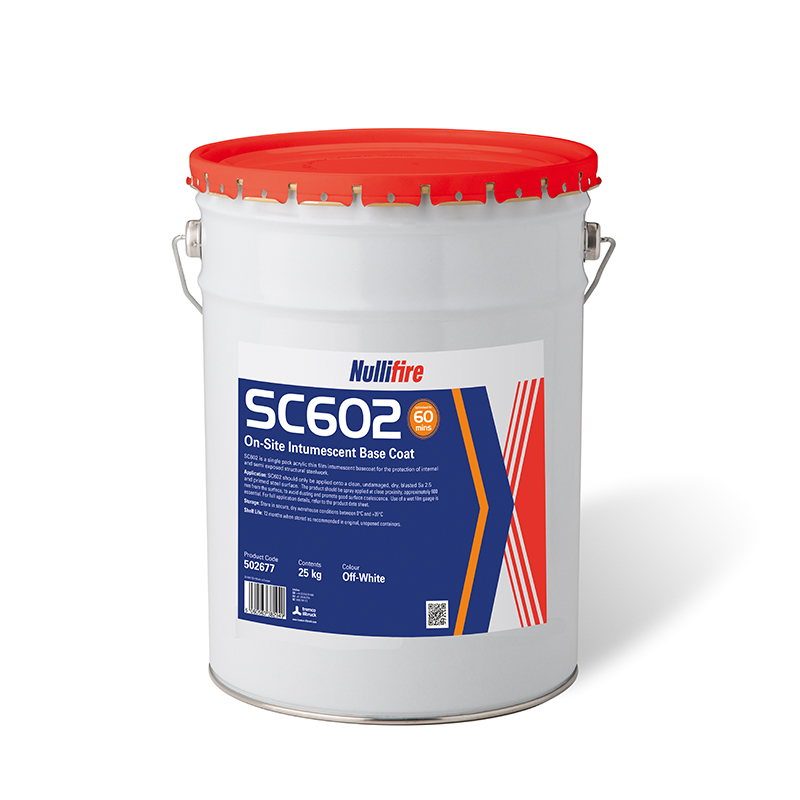 Nullifire's tweet photo. Designed for on-site application, SC602 is optimised to provide fire protection for 60 minutes. SC602 can also be exposed to weather for up to 6 months dependent on weather conditions.#SC602 #WeveGotYourBack Find out more here: https://t.co/04RxoFm794 https://t.co/HfwdAWUfO2