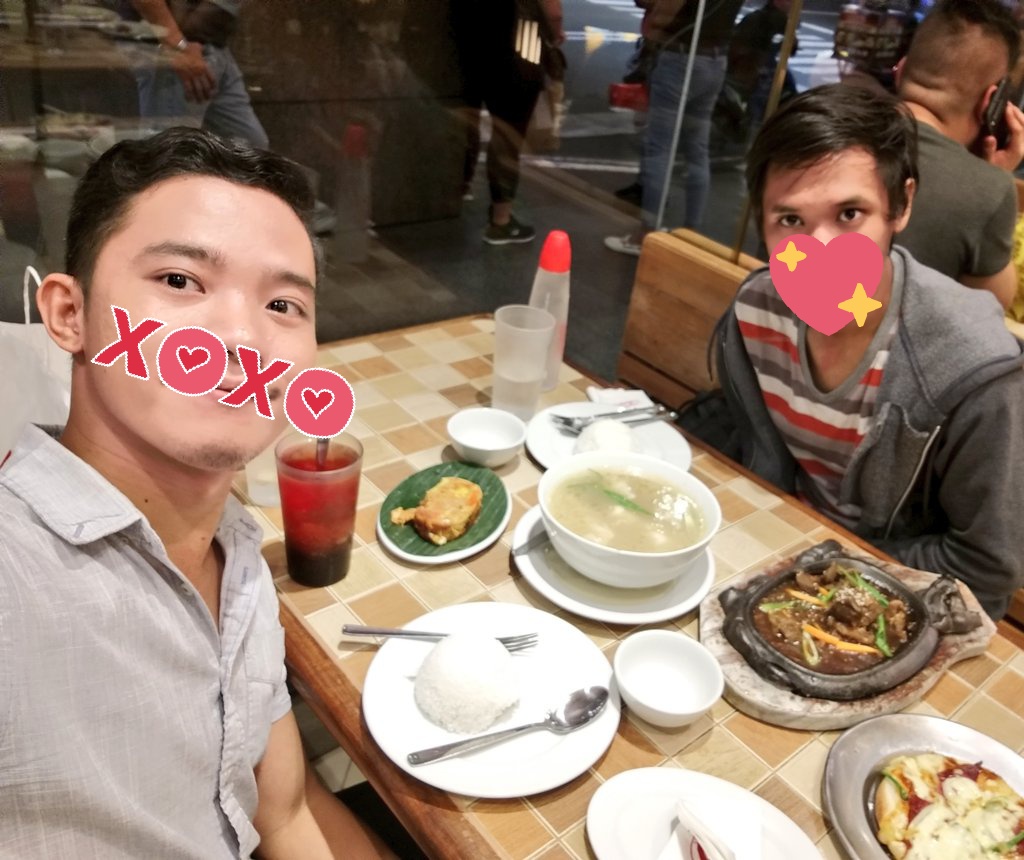 drhaegon's tweet image. Dinner with beshieeee @junpei098 💖  #fiestavibes