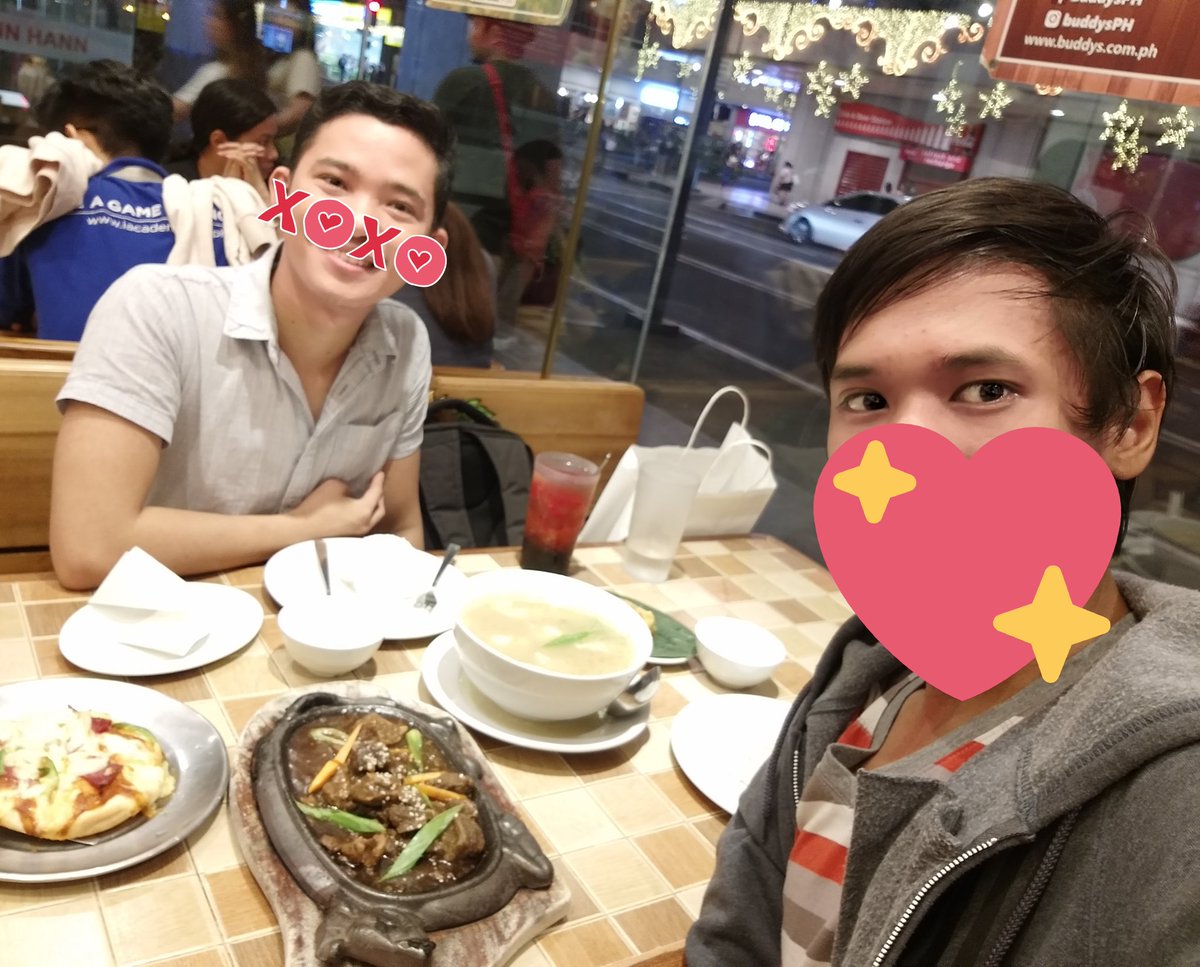 drhaegon's tweet image. Dinner with beshieeee @junpei098 💖  #fiestavibes