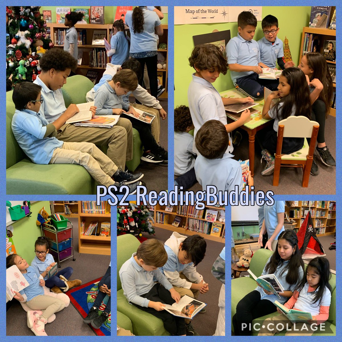 bookgirl614's tweet photo. @wnyps2 6th &amp; 1st gr  love their #ReadingBuddy! I enjoy seeing the interaction between grd levels.  They are practicing collaboration, learning, communication &amp; compassion. It is empowering our Ss. #WeAreDolphins #PS2Pride @WestNYSchools @JoseJimenezWNY @NJASL @HudsonCoNJDOE https://t.co/665xBcTg3Z