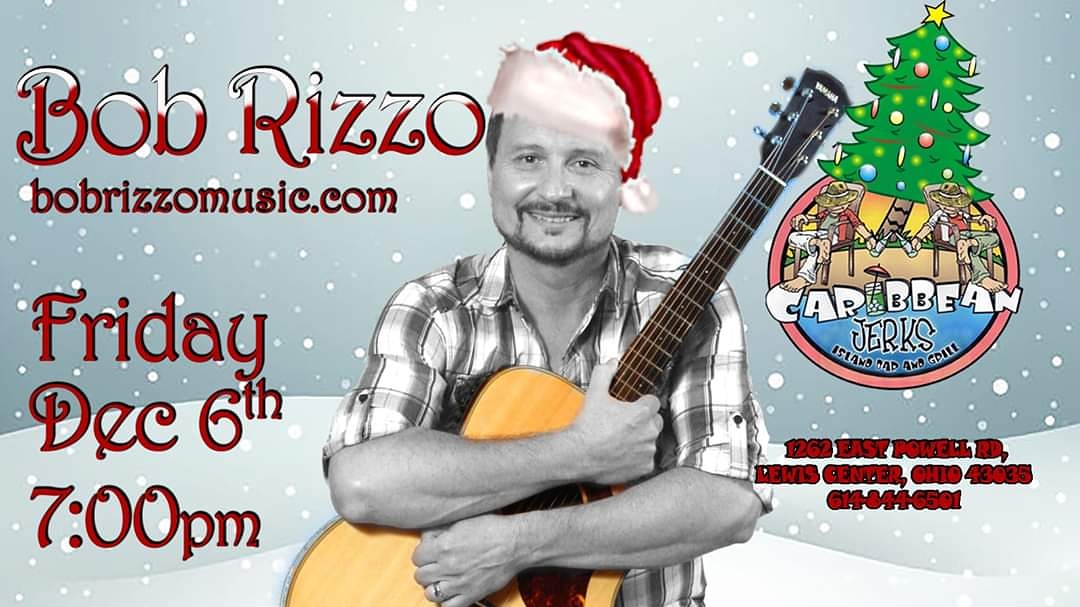 CaribbeanJerks's tweet photo. Join us tonight for an amazing night of music with Bob Rizzo playing 7pm - 10pm!

#Eat614 @bobrizzomusic https://t.co/AI38tKcv3o