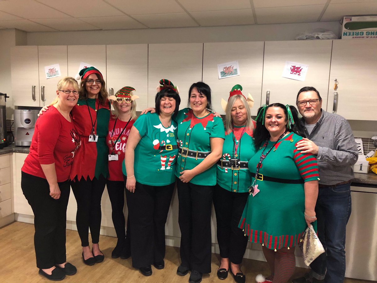nataleee_'s tweet photo. #ElfDay in aid of Alzheimer’s Society at Llys Jasmine today with our own celebrity! Over £125 raised! @FCCSocialCare @PulestonDavies https://t.co/lxZMLo6ljf