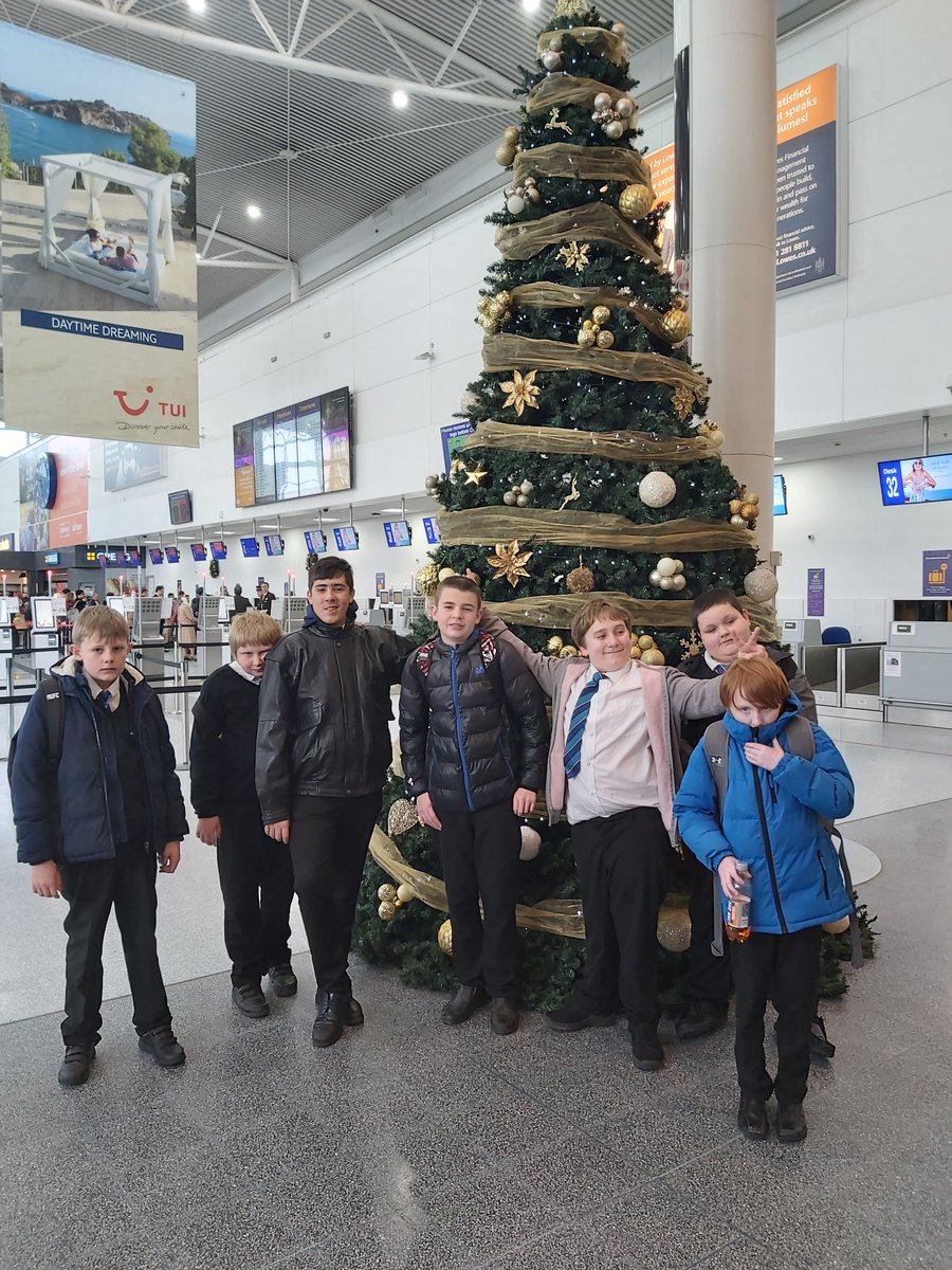 norhamhigh's tweet photo. Nine pupils from the CRB went to the airport today and had a great time travelling by Metro. They met different staff and learned about security, check in and plane arrivals! Everyone had a great day! https://t.co/wLs4c0K56b