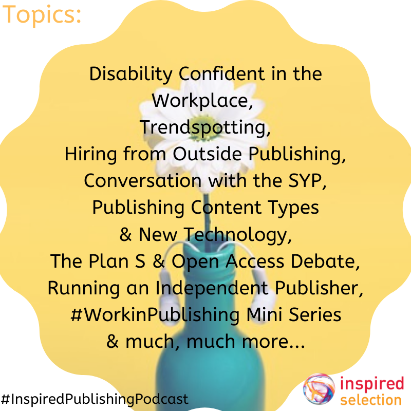 Inspiredjobs's tweet photo. Got some time this #Friyay? We have just the thing! We have covered all sorts of incredible publishing topics in our #InspiredPublishingPodcast and want you to be in the know! Find them all here: https://t.co/7Wzh4AIdrs #loveaudio #fridayfunday #inspiredbylife #inspired20 https://t.co/DCgplv0YTN