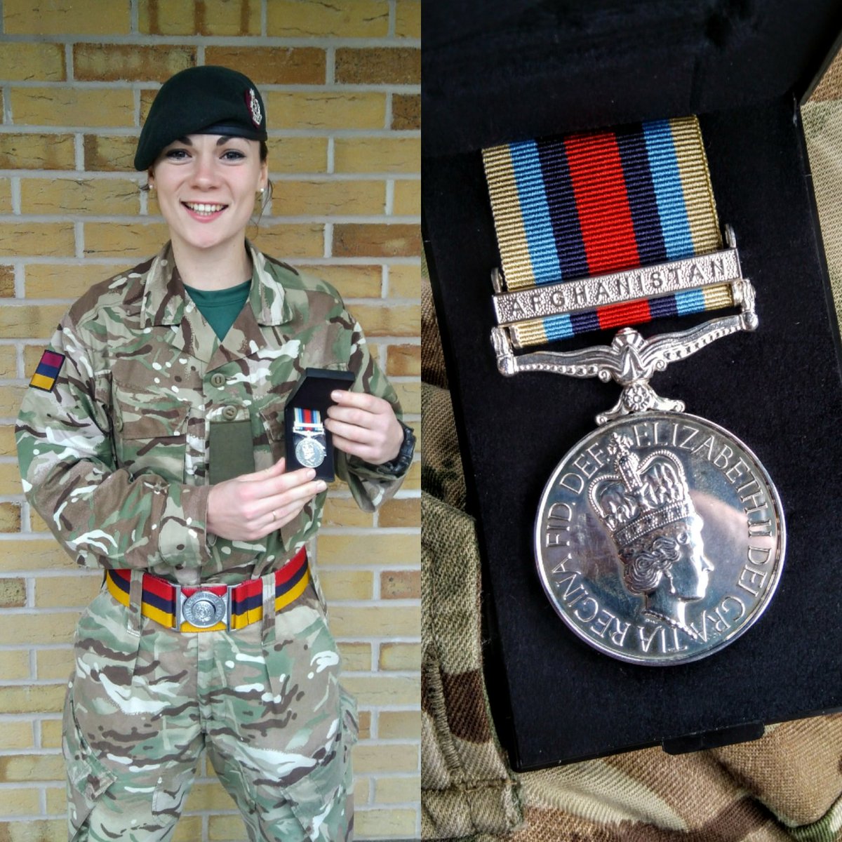 ParrottKaty's tweet image. A day for double celebration!! 🎉

I received my Op Tour medal at the @1_Rifles parade 🎖️thank you for an amazing experience.

I've also made it to the ripe old age of 28 🎂🎁🍾 lovely of them to put on a parade for my #birthday! 

@6RIFLES_CO #armyreserves