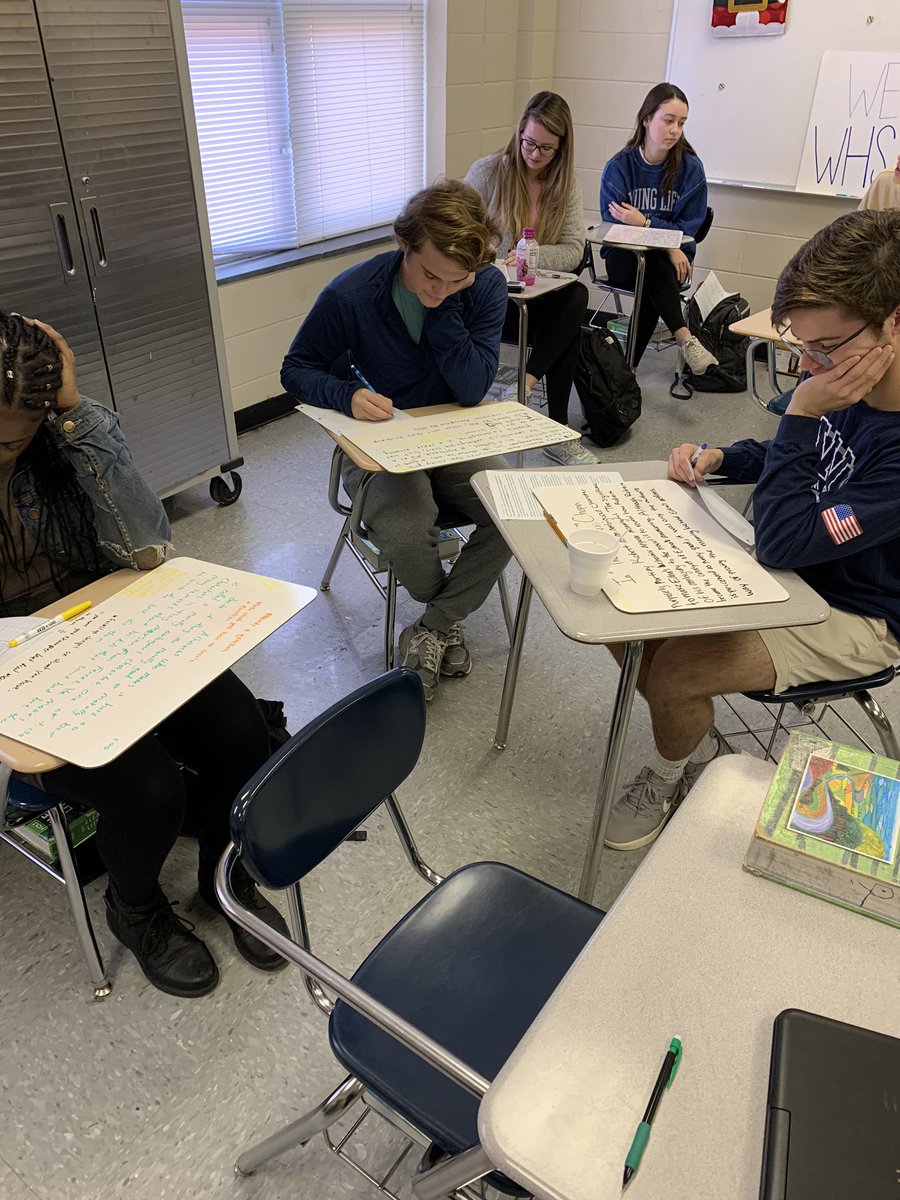 ASCutlerteach's tweet image. Seniors in AP English peer editing and working on progressive literary analysis papers. Learning to evaluate and provide feedback based on clearly designed rubrics pays off as they then revise their own papers. #teachtheprocess #discovery #collaborationcounts