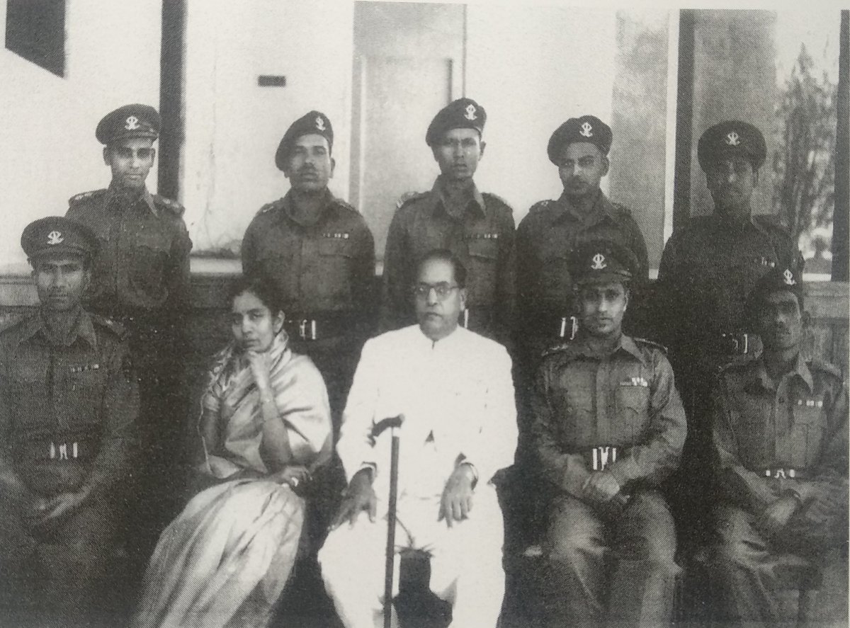 Pic1: Babasaheb with workers of Samaj Samta Dal ( I still don't have the confidence to pose like him, jst look at the swag )Pic2: Babasaheb after his appointment as Professor at Govt Law collegePic3: Babasaheb along with soilders of Samaj Samta DalPic4: with Mahar Regiment