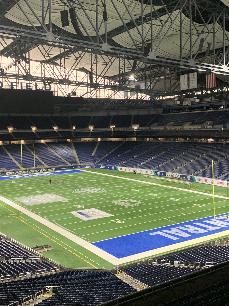 SeminoleAlford's tweet photo. Putting the final touches on @fordfield for tomorrowโs @MACSports Championship. Letโs fill it with maroon and gold. #PackFordField
๐ฅ๐Chips! https://t.co/piUtSK8jGR