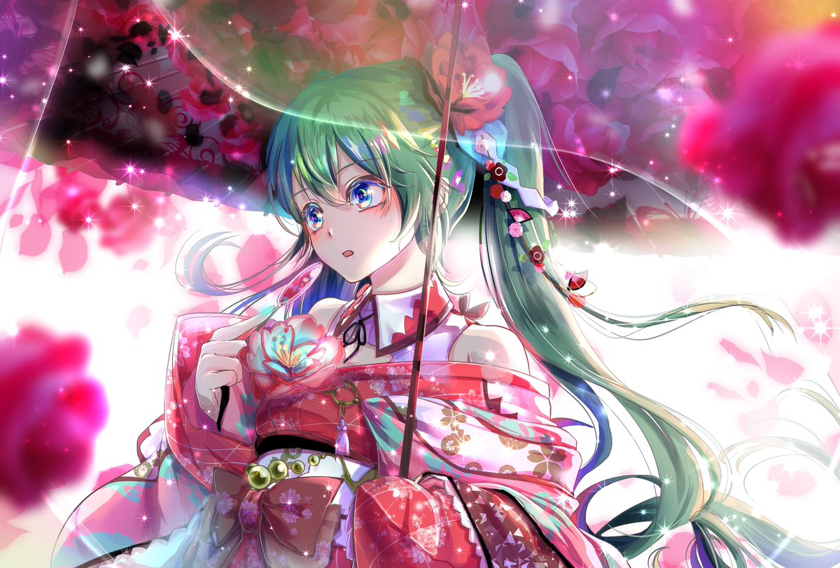 しげむ 椿ミク 金曜日はボカロイラスト 初音ミク