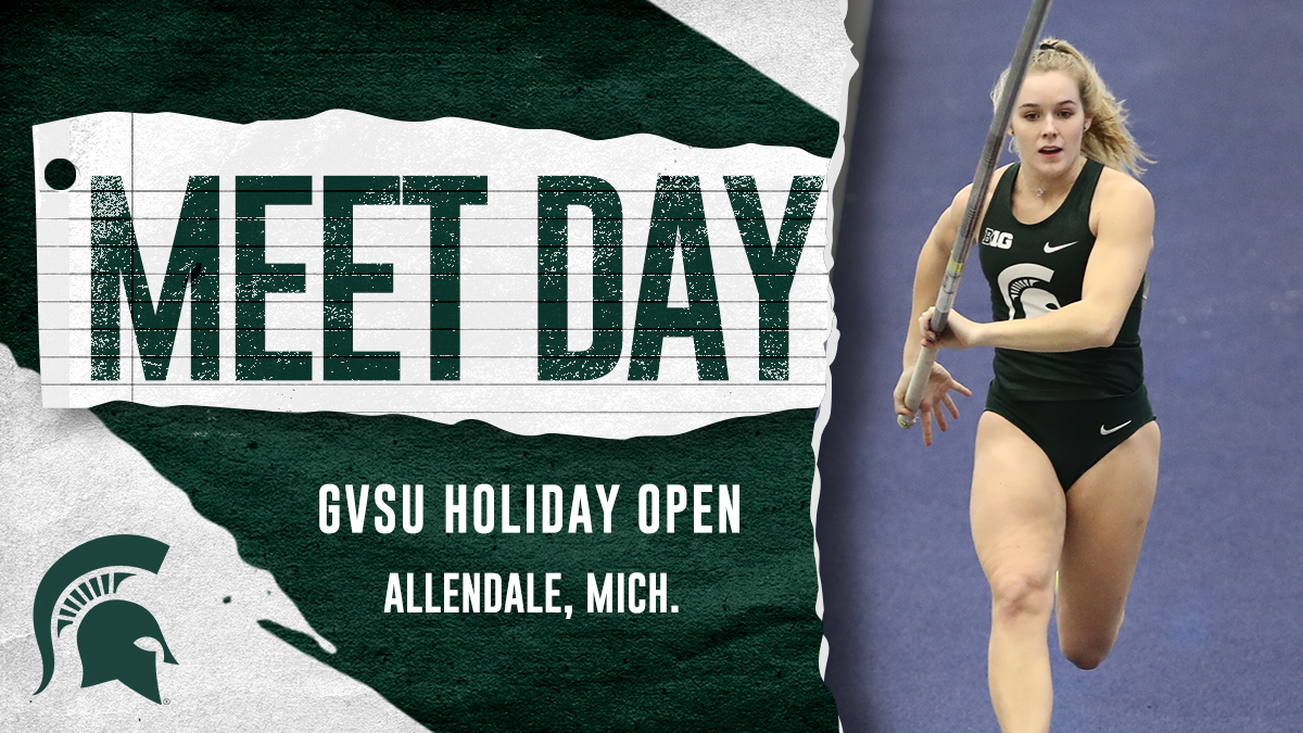 💨 It's the first indoor track MEET DAY of the season! 

The Spartans will compete at the GVSU Holiday Open this afternoon in Allendale, Mich.

#GoGreen