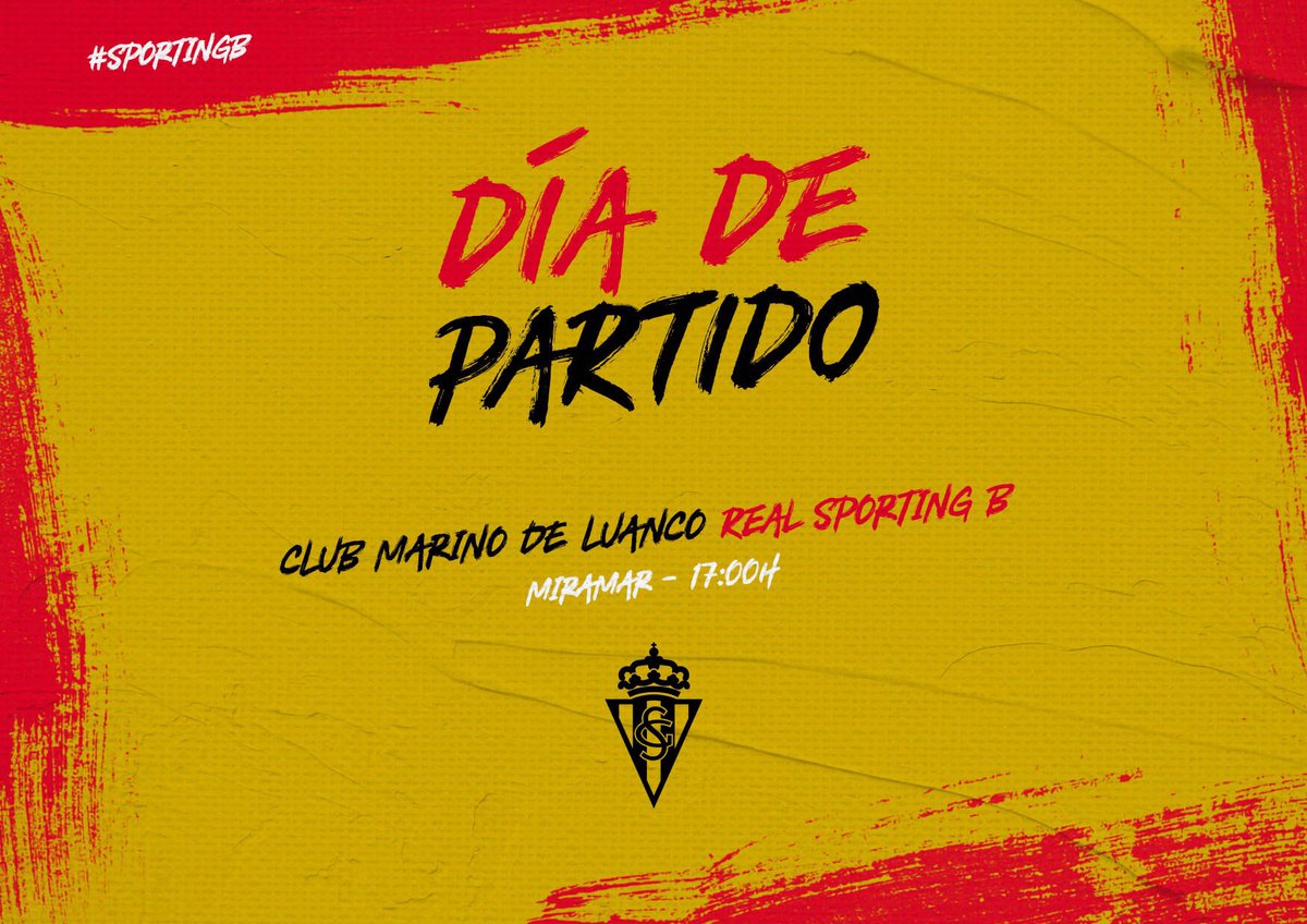 Real Sporting on "📣 #SportingB 📋 Hoy es DÍA de PARTIDO para el filial 🆚 ⏰ 17:00 horas 🏟 Miramar 🔴⚪️ Vamos Sporting 🔴⚪️ https://t.co/cUfpj5MFzS" / Twitter