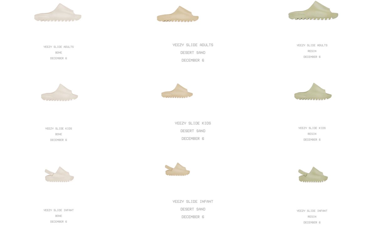 yeezy slides website