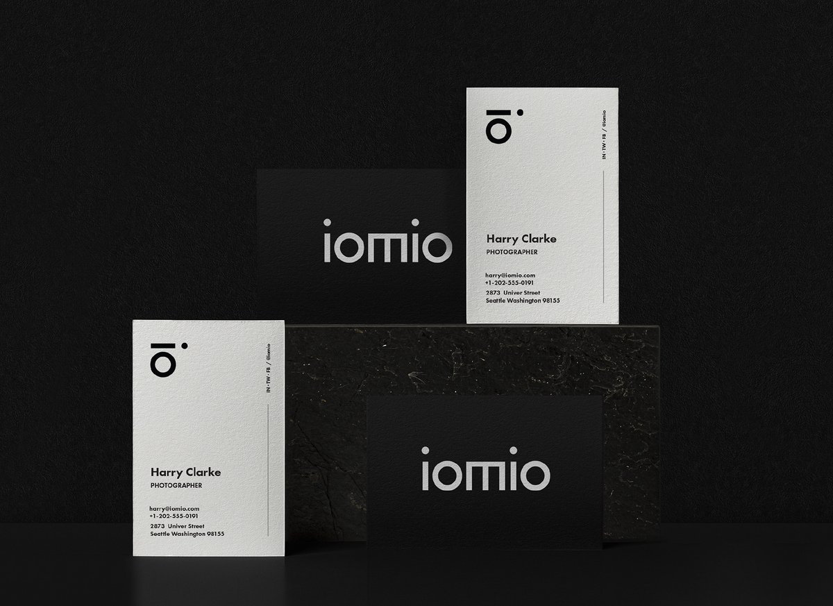 bodoville's tweet photo. Look what is out of the box! Our brand new business card design for iomio 🔥

To see more on Behance! 👉 https://t.co/Lwn3N06zzN

#design #brandagency #brandingdesign #branding #business #animation #brand #brandidentity #avantgarde #graphicdesign #logo #businesscards #photography https://t.co/kY89bDIQuU
