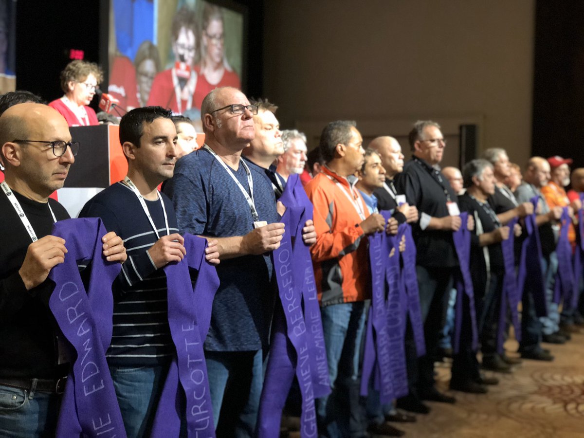 UniforTheUnion's tweet photo. Canada needs a National Action Plan on Gender-Based Violence. 
Ending violence against women must be a priority for all parties @JustinTrudeau @theJagmeetSingh @AndrewScheer. 
#Dec6 #endVAW #ORC19 https://t.co/Dw2I7a6u5c