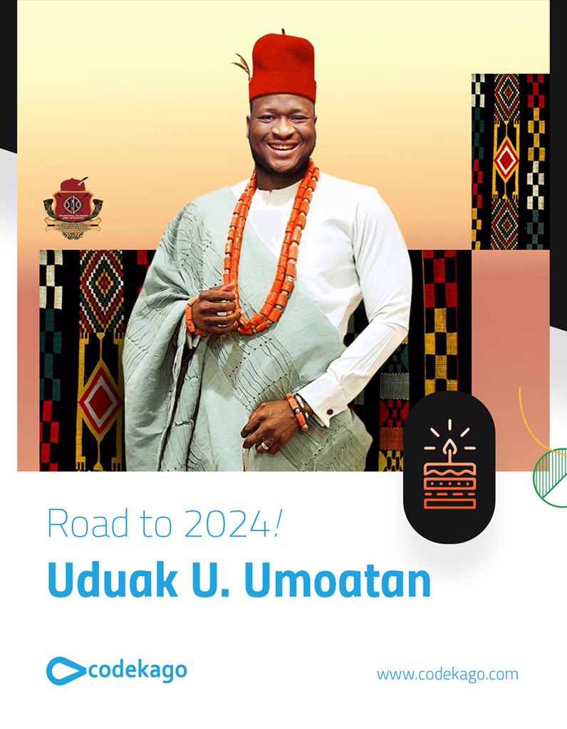 codekago's tweet photo. On this auspicious day, we are wishing our able COO a good health, success, blessings and a great deal of affluence. 

Happy birthday Ozo (in-view) Uduak Umoatan (@udy_uche) 😅

Take a moment to celebrate with us, send your birthday wishes in the comment section.

#WeAreCodekago https://t.co/Osn8MQ63bV