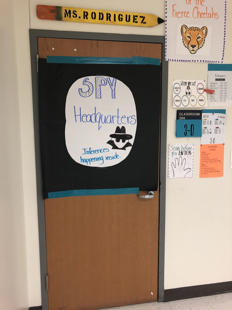 JackieMarieRod's tweet photo. My Third Graders having some fun while they look for evidence to make inferences! #spy #findingclues https://t.co/qinsvzKYnR