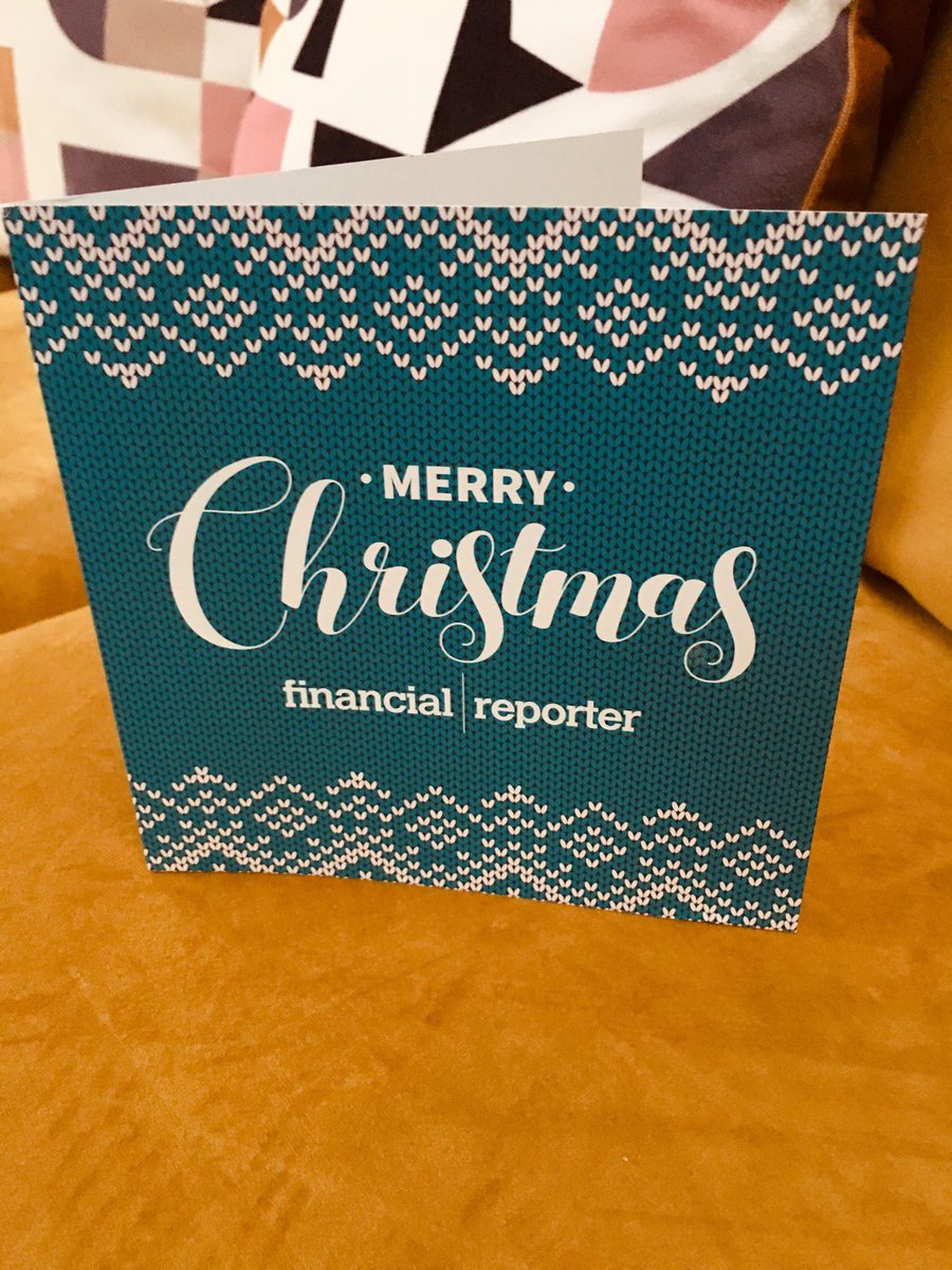 GLRPR's tweet image. Thanks @F_Reporter for our very first Christmas card. Happy Chrimbo to you all 🎄