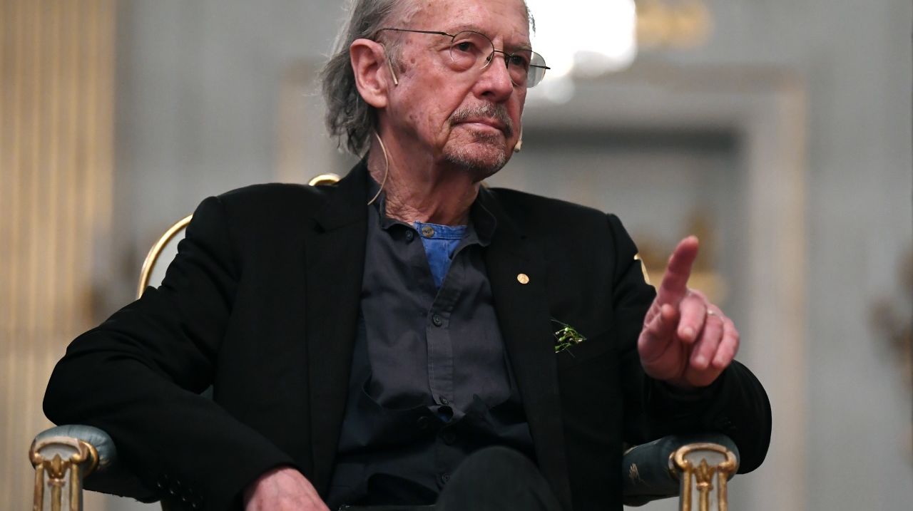 Peter Handke in Stockholm: \"Happy Birthday\" und Medienschelte  