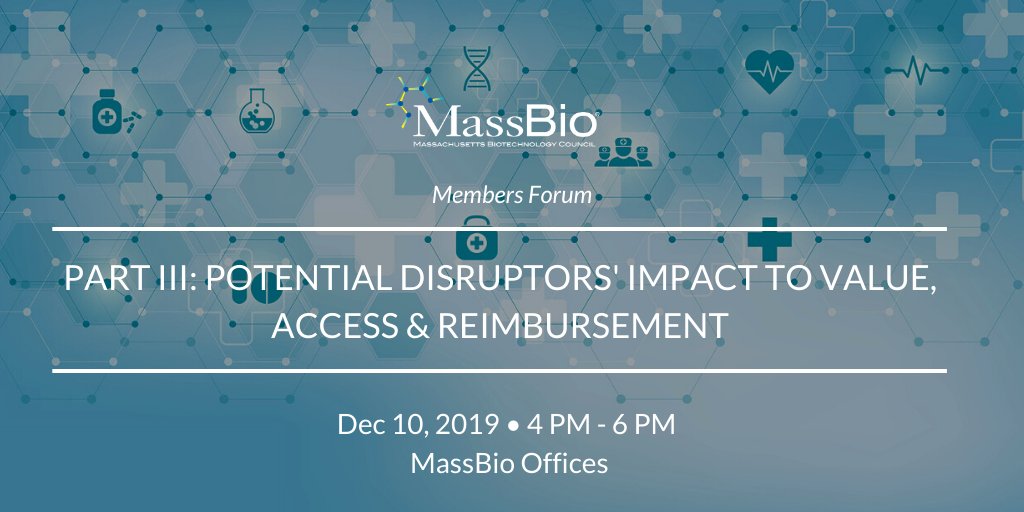 MassBio's tweet photo. As the value, access & reimbursement landscape continues to evolve, ensuring #PatientAccess & affordability remains a pressing challenge. To address this, several academic institutions are piloting new solutions for innovative payment models https://t.co/2H5kyjt5y3 #ValueOfHealth https://t.co/c6zsIN040N