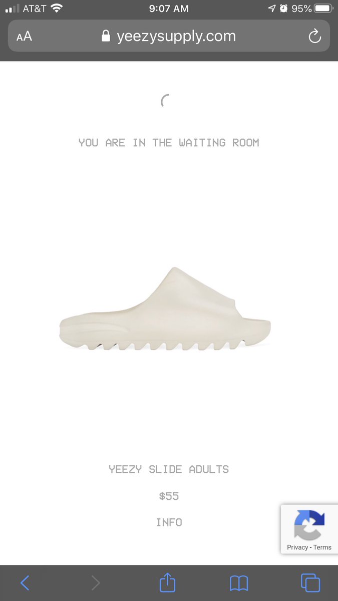 Adidas Yeezy Slides Resin mensandal Breathable Durable.