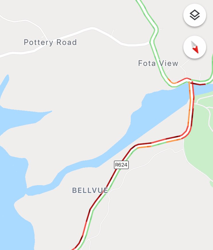 Heavy delays at #Fota entering #Cobh due to an incident 
#CorkTraffic <a href="/aaroadwatch/">The AA Ireland</a>