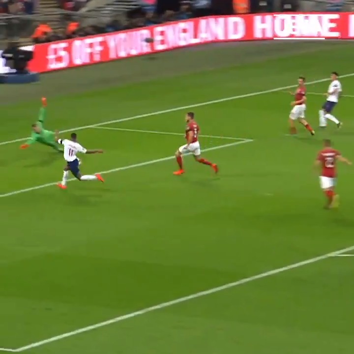        Happy birthday, Raheem Sterling    hat-trick against Czech Republic!  | 