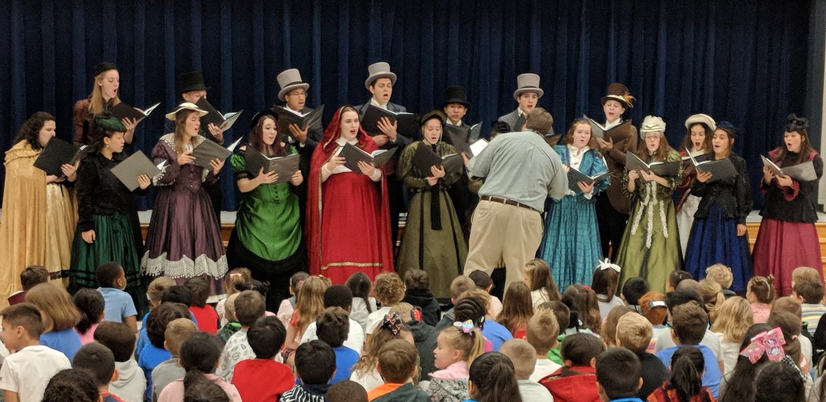 Thank you KPHS choir for sharing your talents with EGE Eagles!  #egesoar