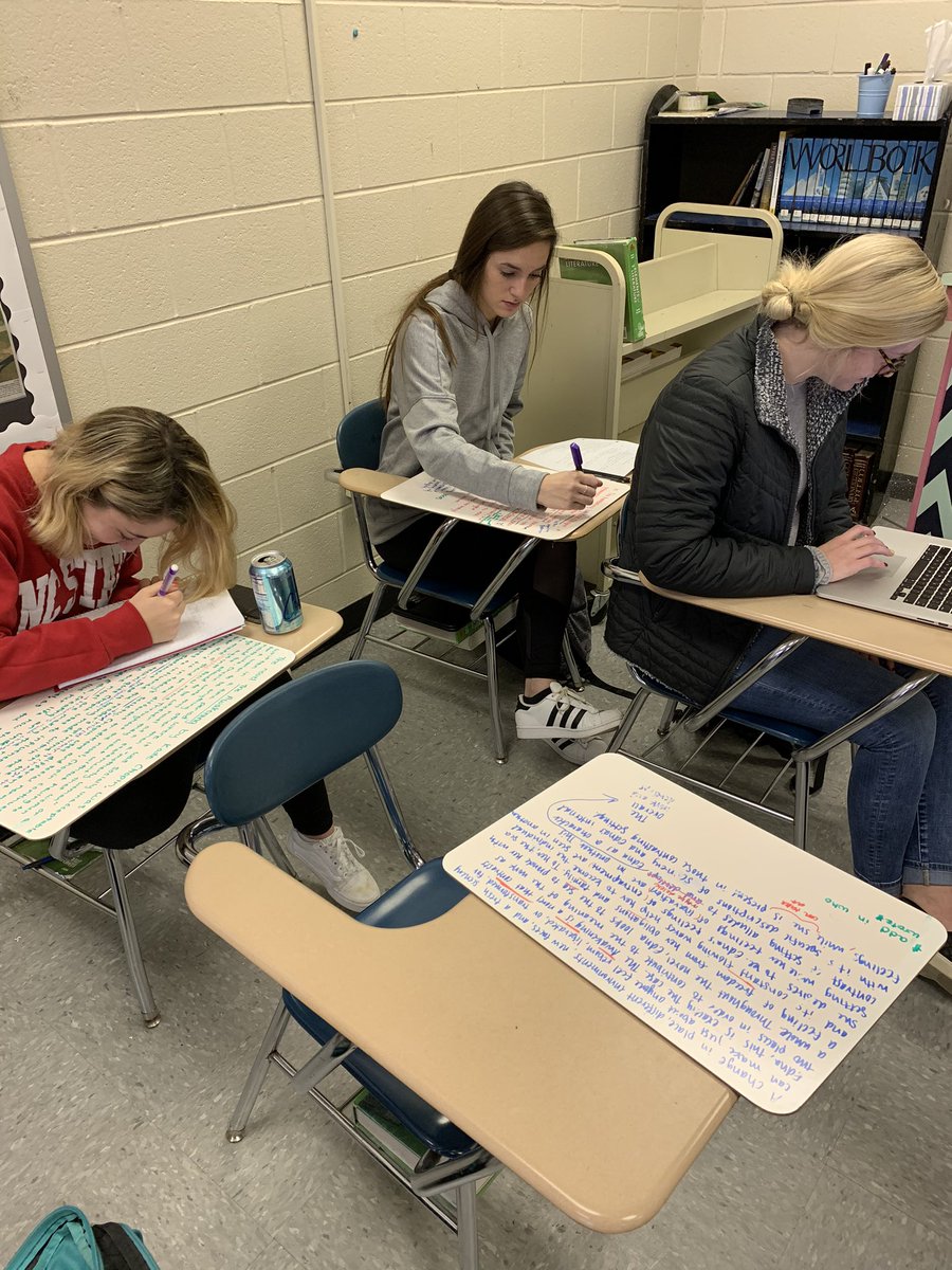 ASCutlerteach's tweet image. Seniors in AP English peer editing and working on progressive literary analysis papers. Learning to evaluate and provide feedback based on clearly designed rubrics pays off as they then revise their own papers. #teachtheprocess #discovery #collaborationcounts