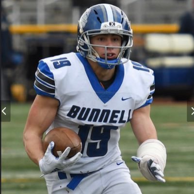 FootballBunnell's tweet photo. James Savko @JamesSavko 
 
12 catches for over 300 yards 4TD !!! (in 5 games)
61 Tackles 5 Sacks 1 interception in (in 5 games)

5’11 185 WR/LB/SS
 
2018 All Conference Selection
 
2.9 GPA 1000 SAT https://t.co/KPIL9DCy6p