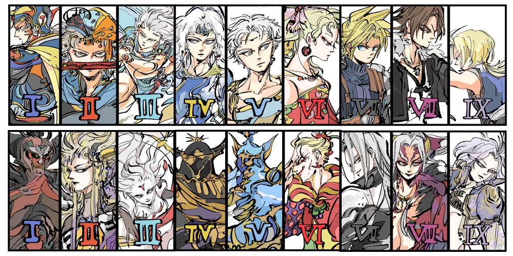 もっとFF6絵描く予定だったんだけどな2019年。FF絵はそこそこ描けて楽しかった。#2019年自分が選ぶ今年の4枚 