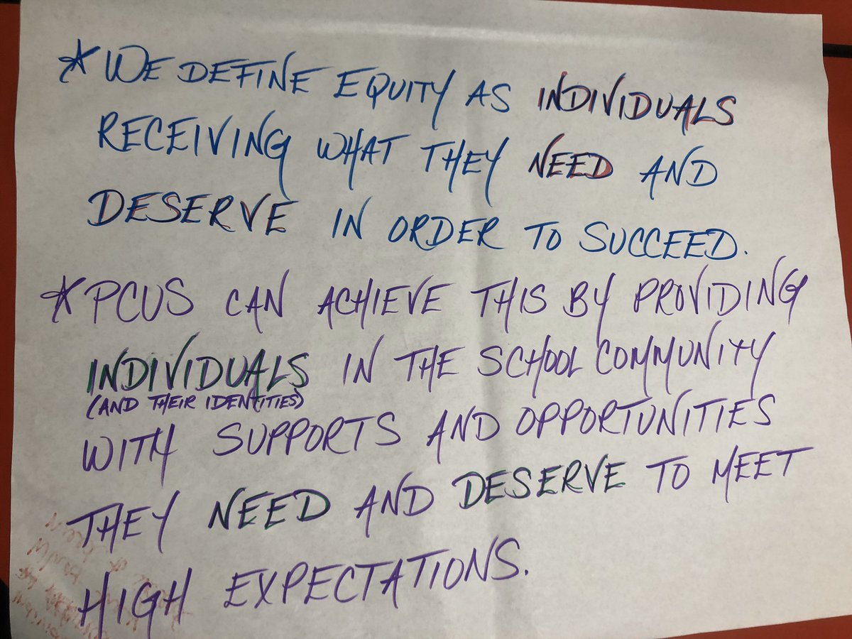 What is equity, anyway? #equityinstitute #CRTinPCUS