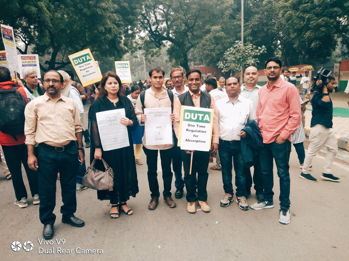 AmitKum13870324's tweet image. Respect Teachers Dignity DUTA
#onetimeregulation4AbsorptionofDUADHOC
#DUadhocABSORPTION
#OneTimeRegulationForAbsorption
#OnlyAbsorption 
#ABSORPTIONof6500_DUadhocs
 @DrRPNishank @ArvindKejriwal @PMOIndia @VPSecretariat @Delhi_U
@MHRD @ndtv @ndtvindia @aajtak @IndiaToday @ABPNews