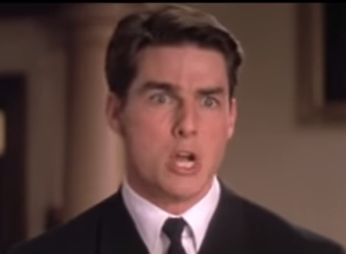 Tom Cruise in a Few Good Men