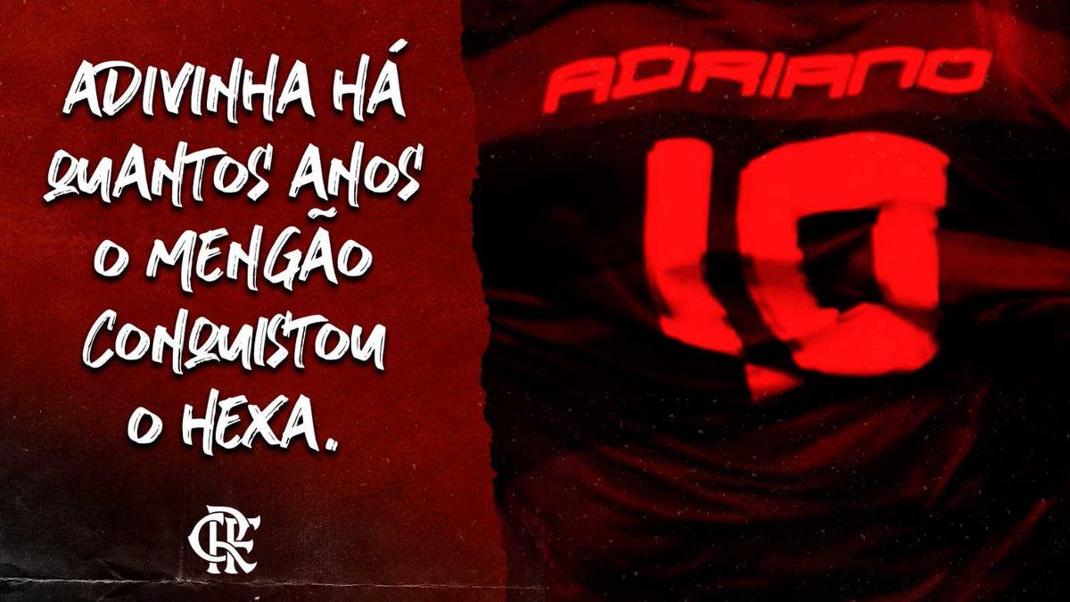 Flamengo's tweet photo. 🎶 Bonita foi a festa do hexa com o Imperador 🎶 Há dez anos, o Brasil parou. Naquele 06/12/09, conquistamos nosso HEXACAMPEONATO em um jogo épico. O Maracanã foi palco de uma comemoração emocionante. Esse dia está na eternidade para quem tem o Flamengo como religião! #Hexa10Anos https://t.co/jQOaSNjh7x
