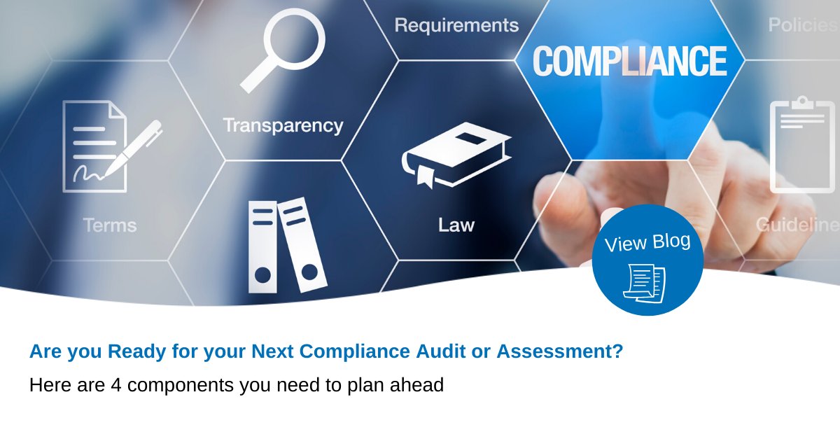 TUVRheinlandOS's tweet image. [#Blog] Whether you&apos;re planning a regulatory audit or a framework audit, you need a trusted #cybersecurity #compliance program. Here are 4 components you need for your next #audit or assessment. tuv.li/1bAI