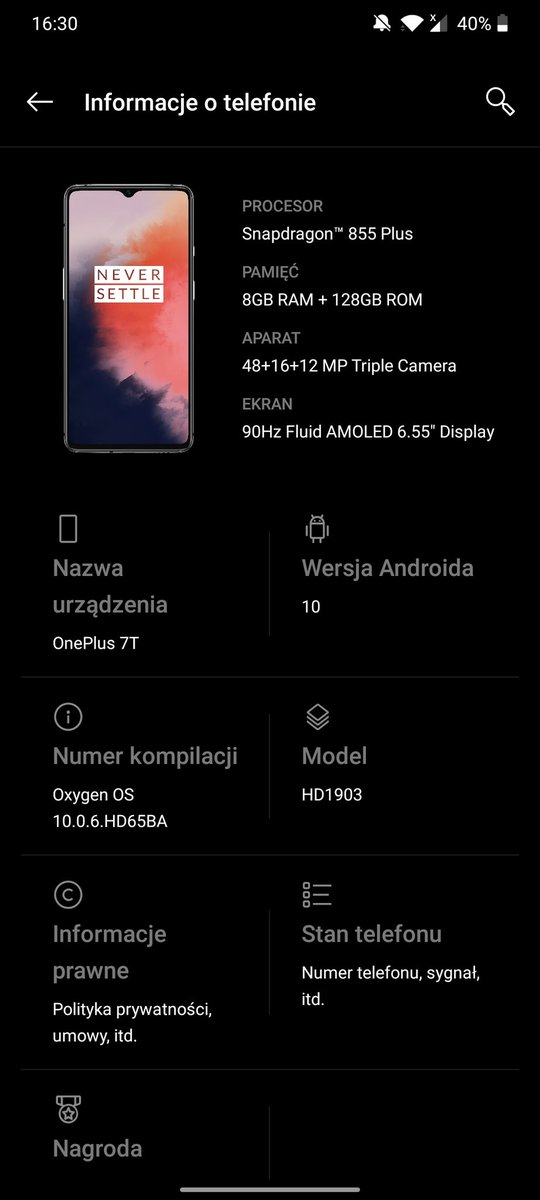 a_pawel_'s tweet photo. Witam 7T zmiana z S8+
#OnePlus7t
#oneplusteam https://t.co/pBhok2L9l0