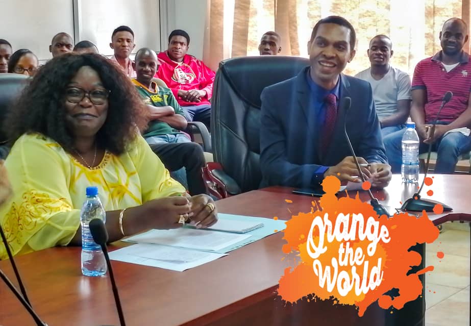 ZambiaElections's tweet photo. We hosted a sensitization workshop to commemorate the '16 Days of Activism Against Gender Based Violence.' Commissioner Dr Emily Sikazwe called for the Prevention and Elimination of Violence Against Women and Girls." Hashtag #GenerationEquality to join the global the campaign https://t.co/iFDGy2PFZI