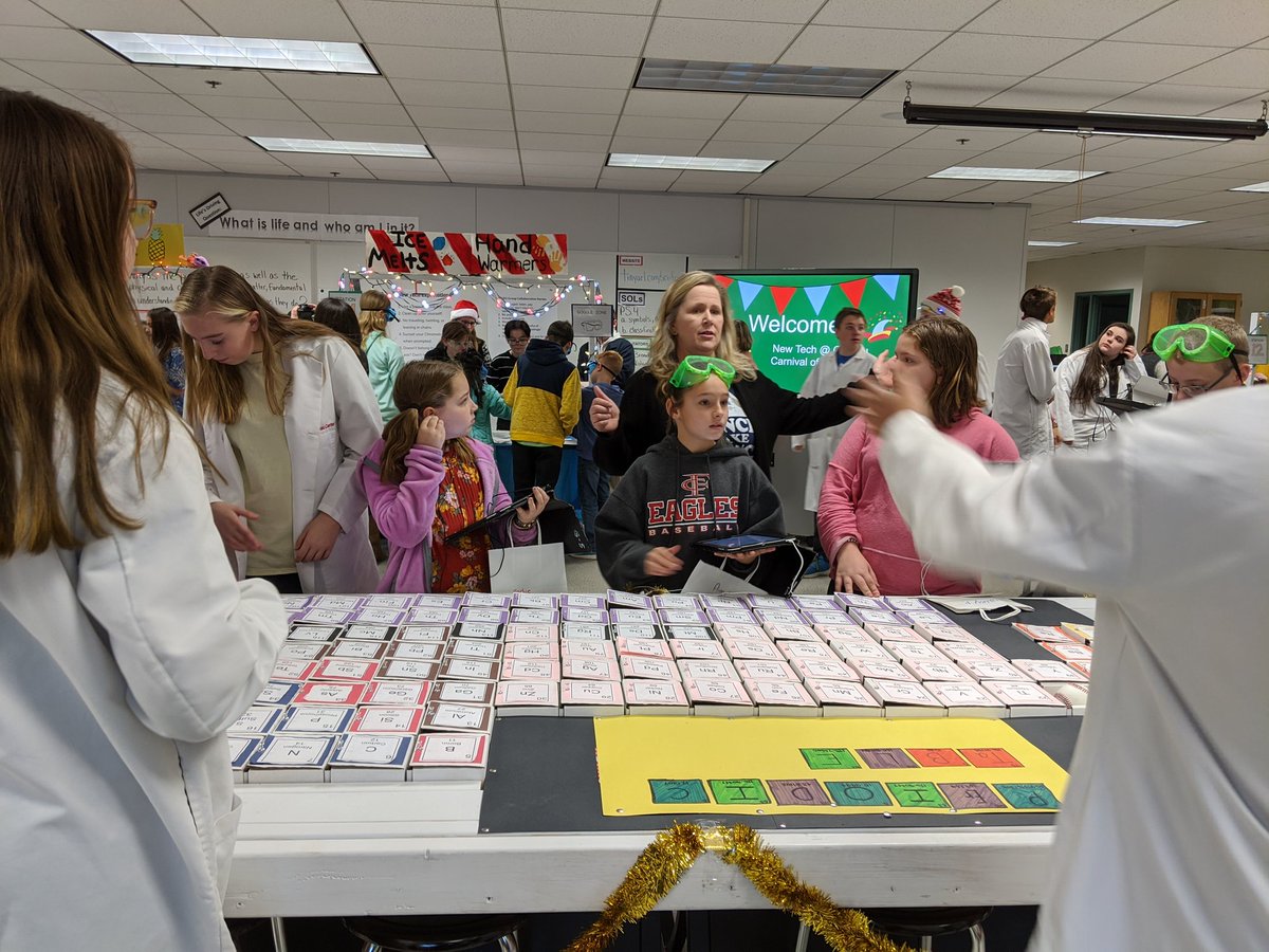 Chemistry Fair with New Tech #hawktalk