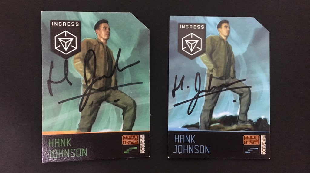 ENL48BB's tweet photo. Two factions of Hank Johnson.
#ingress #SwagAddicts @ingress https://t.co/Q8E9wX6F2J