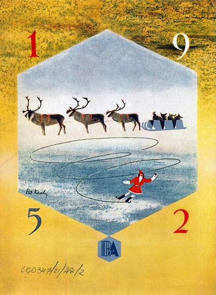 BusArchScot's tweet photo. Lots of the examples of festive #businessarchives held by @UofGlasgowASC can be seen in this advent calendar from 2013, including some favourites from House of Fraser and Alcan here https://t.co/LbQy4zgDtQ #BACScot https://t.co/h6FQeLO4Ak