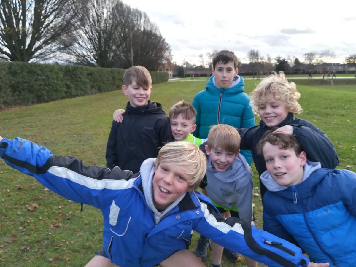 It's cold, wet, windy and muddy. It must be a cross country day! <a href="/WeAreStWilliams/">St William's Primary</a>