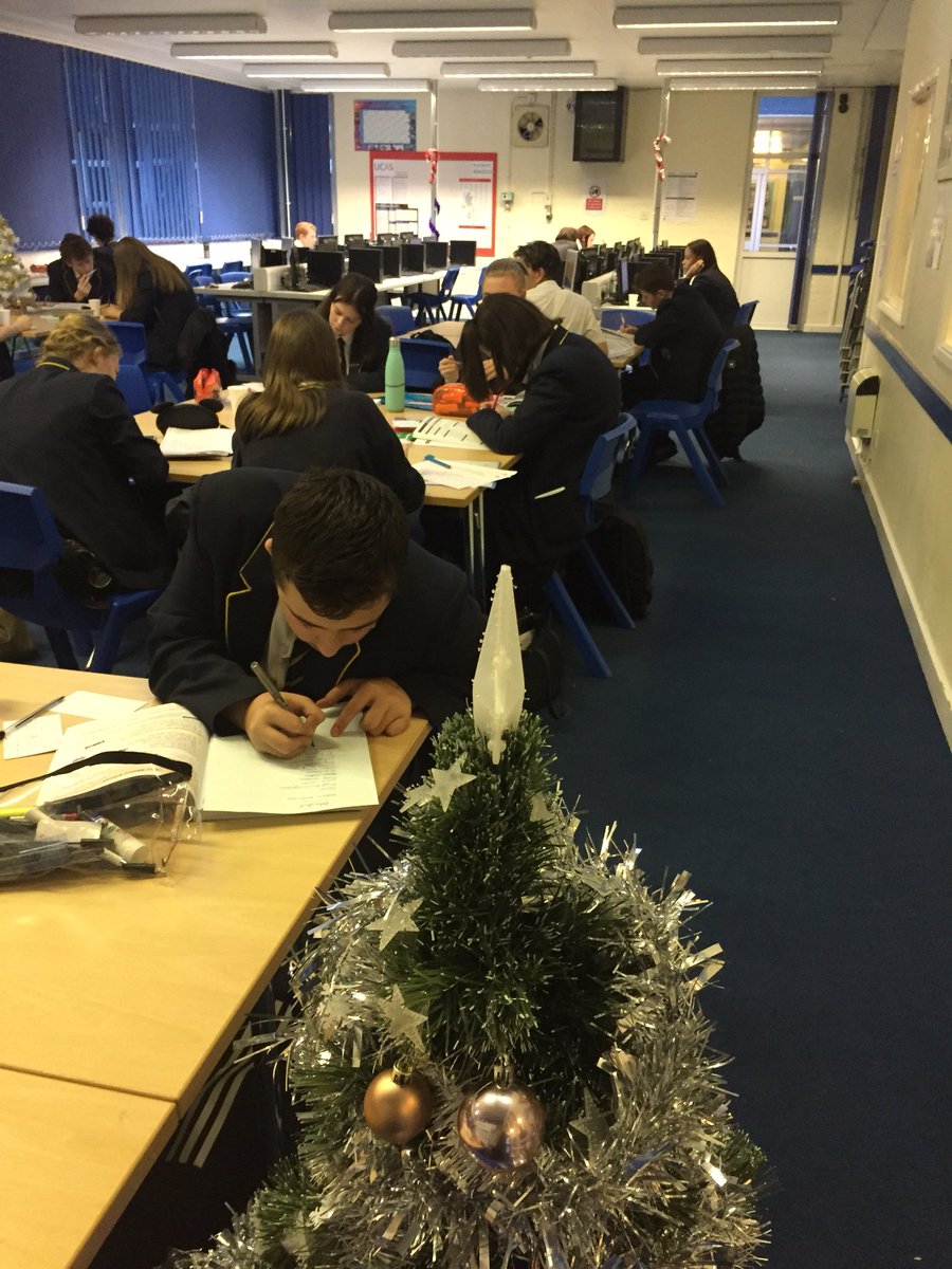 Dedicated revision time for these Year 11’s. They’re working hard on a Friday, well done! #RBAachieve